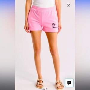 NWT Billabong Wave Runner Fleece Shorts color Pink women’s XS